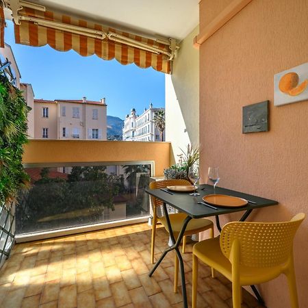 "Charmant Studio" Plein Centre, Calme, Terrasse Menton Eksteriør billede