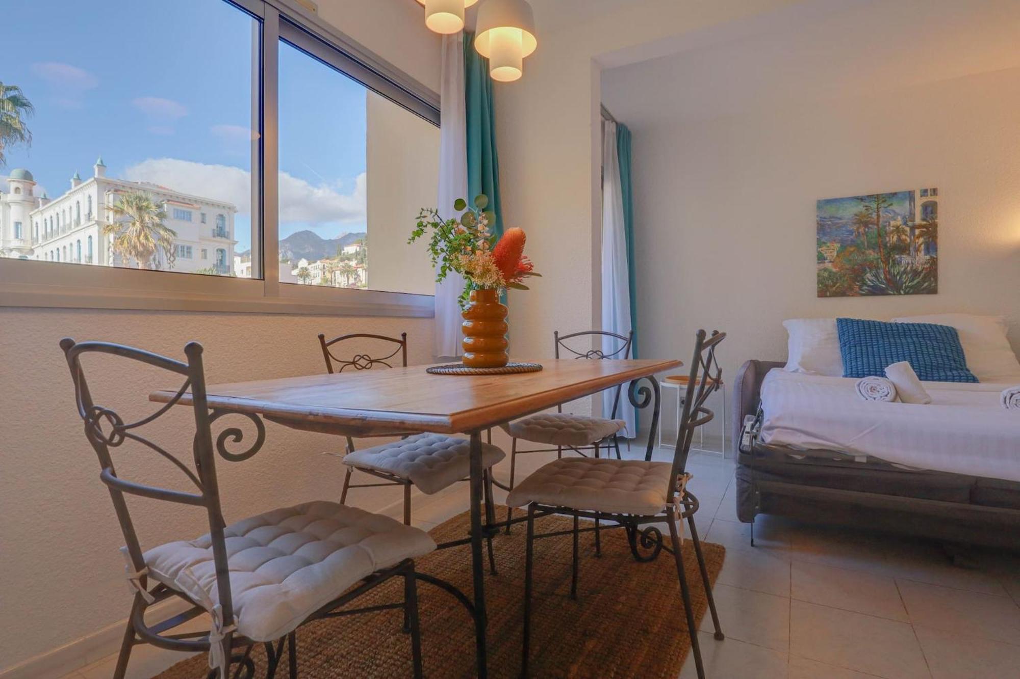 "Charmant Studio" Plein Centre, Calme, Terrasse Menton Eksteriør billede