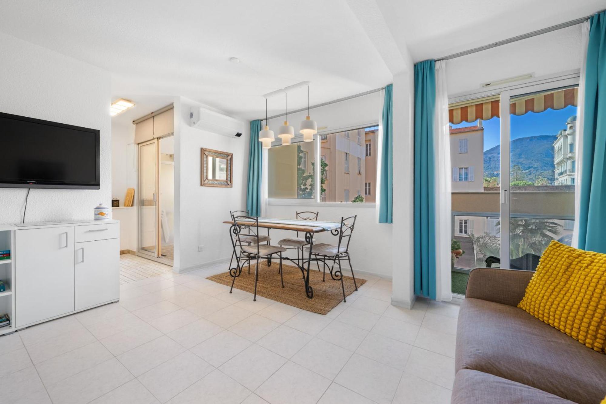 "Charmant Studio" Plein Centre, Calme, Terrasse Menton Eksteriør billede
