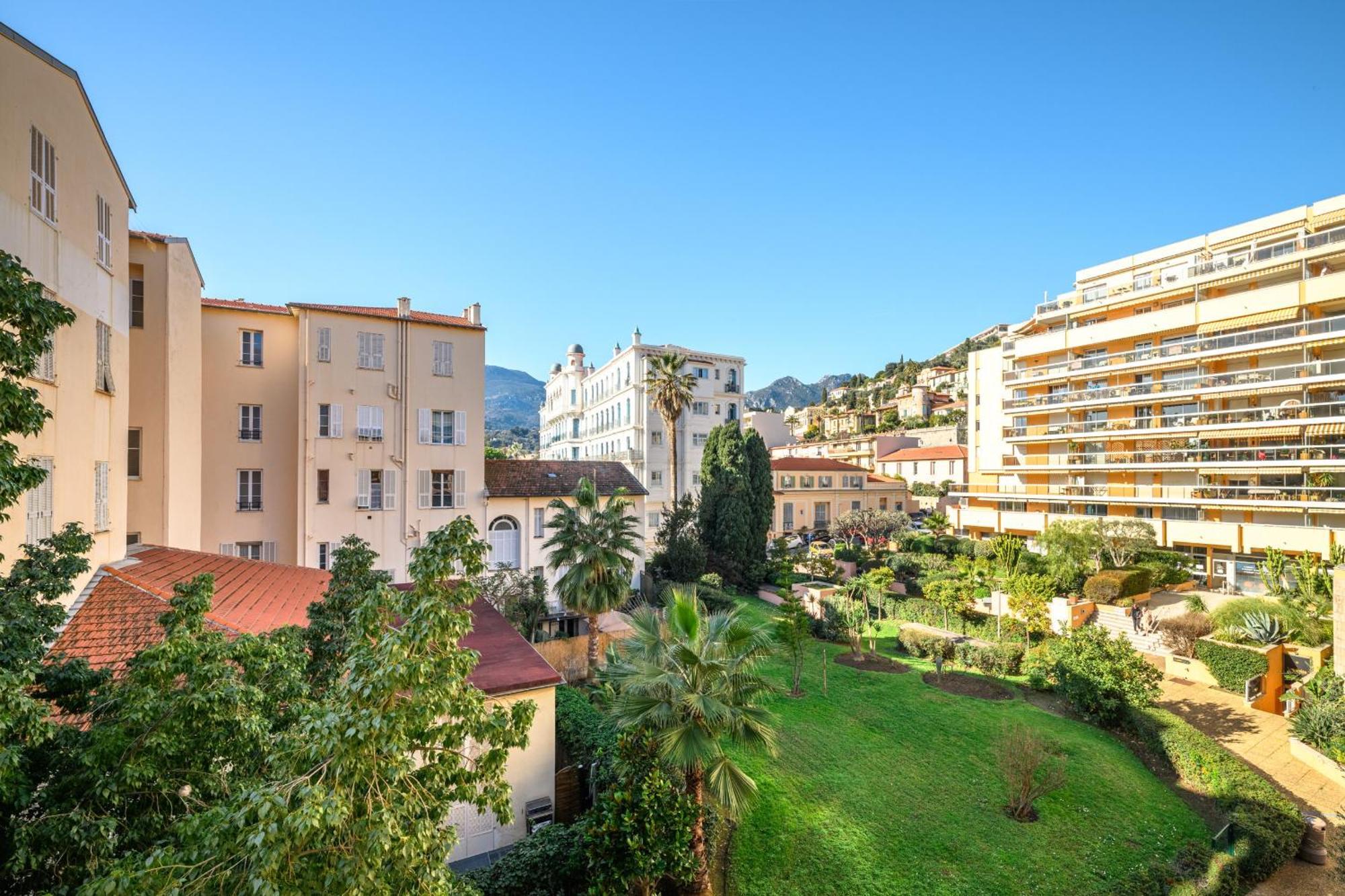 "Charmant Studio" Plein Centre, Calme, Terrasse Menton Eksteriør billede