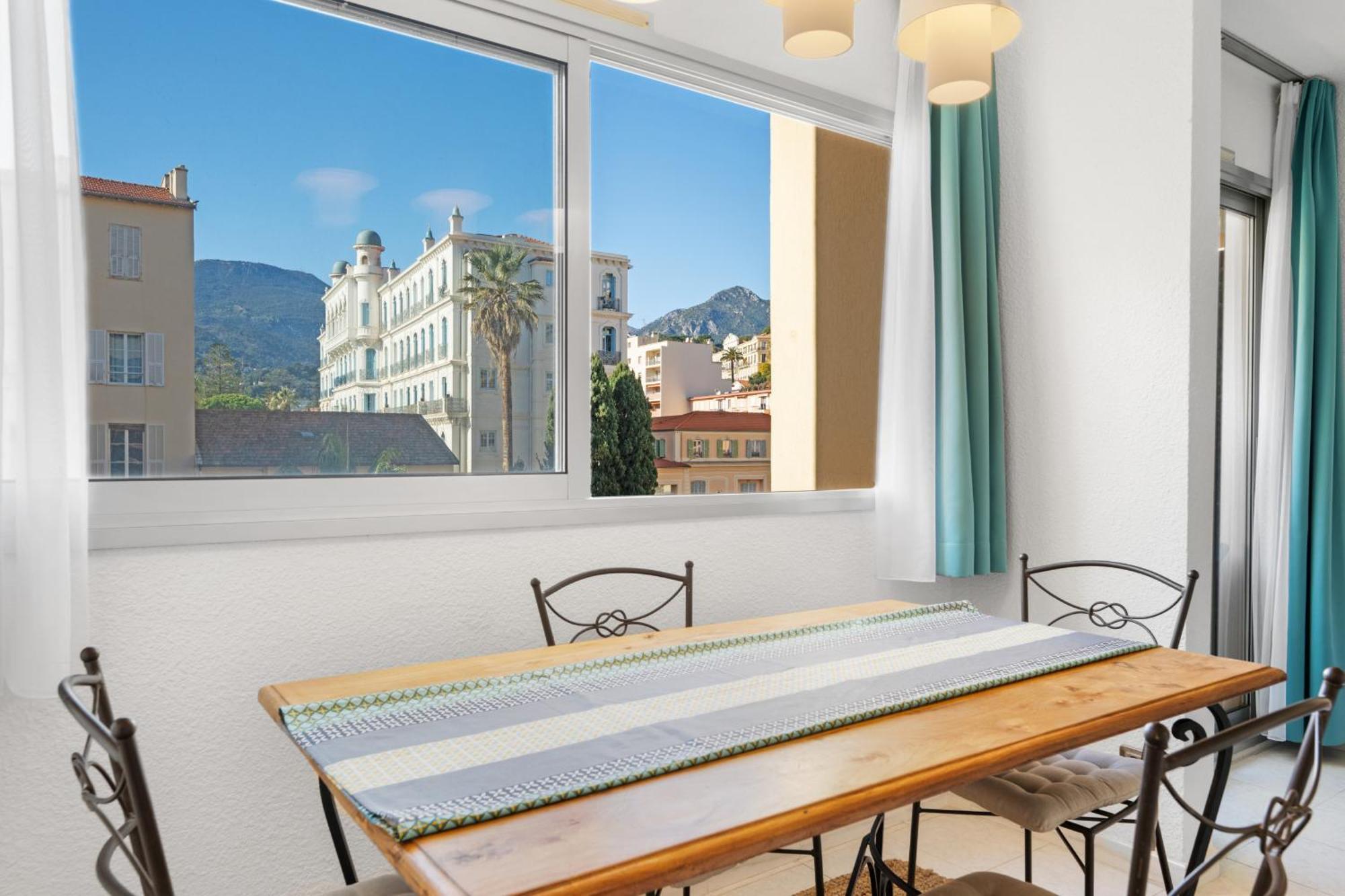 "Charmant Studio" Plein Centre, Calme, Terrasse Menton Eksteriør billede