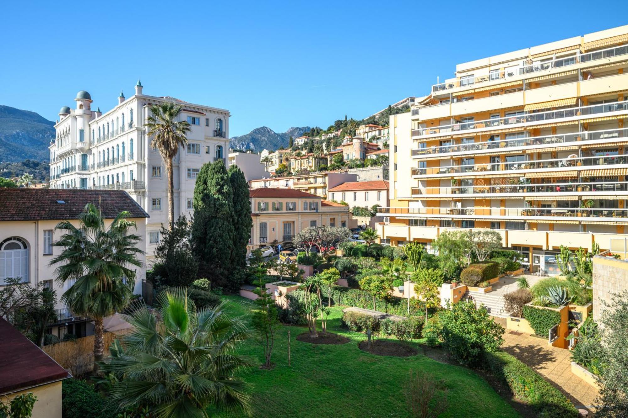 "Charmant Studio" Plein Centre, Calme, Terrasse Menton Eksteriør billede
